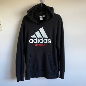 RARE gosha rubchinskiy x Adidas collab hoodie. Size large. Colour black.